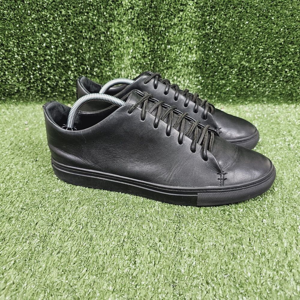Thursday Boot Company Premier Low Black Leather Sneakers Mens Size 9.5